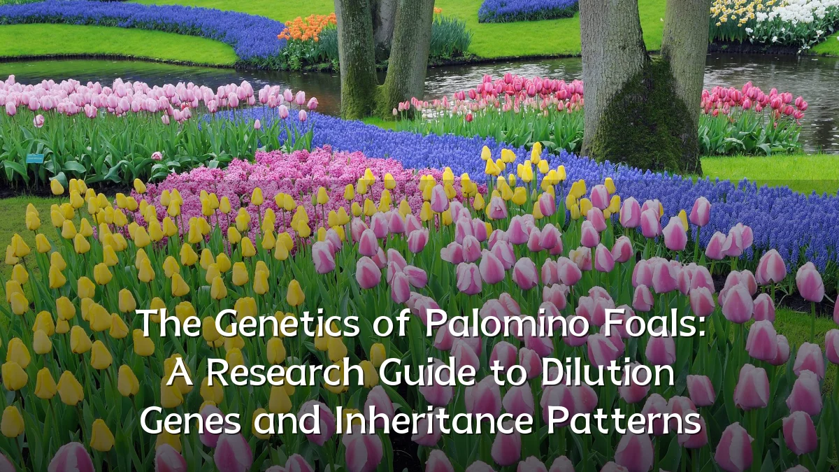 The Genetics of Palomino Foals: A Research Guide to Dilution Genes and Inheritance Patterns