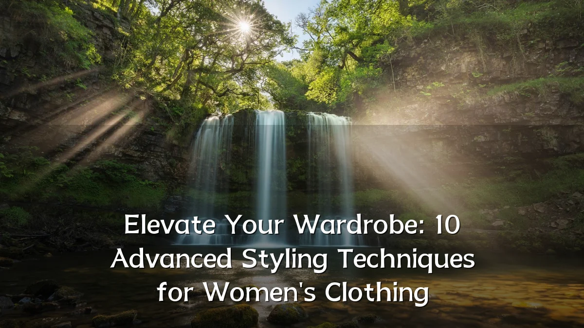Elevate Your Wardrobe: 10 Advanced Styling Techniques for Women's Clothing
