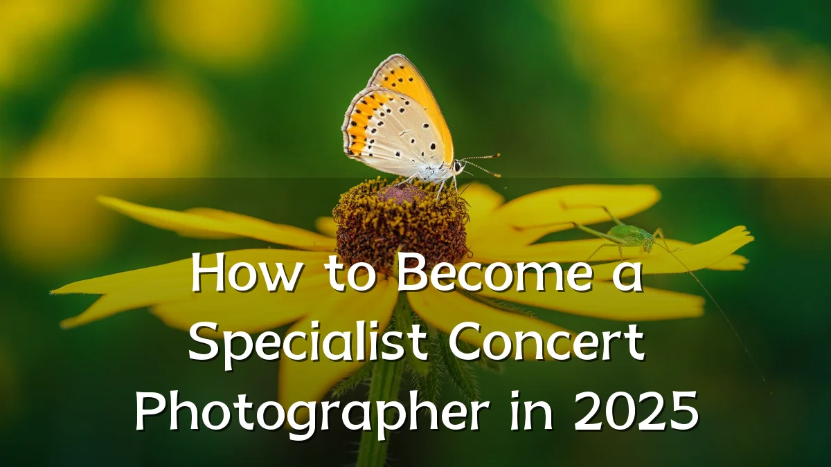 How to Become a Specialist Concert Photographer in 2025