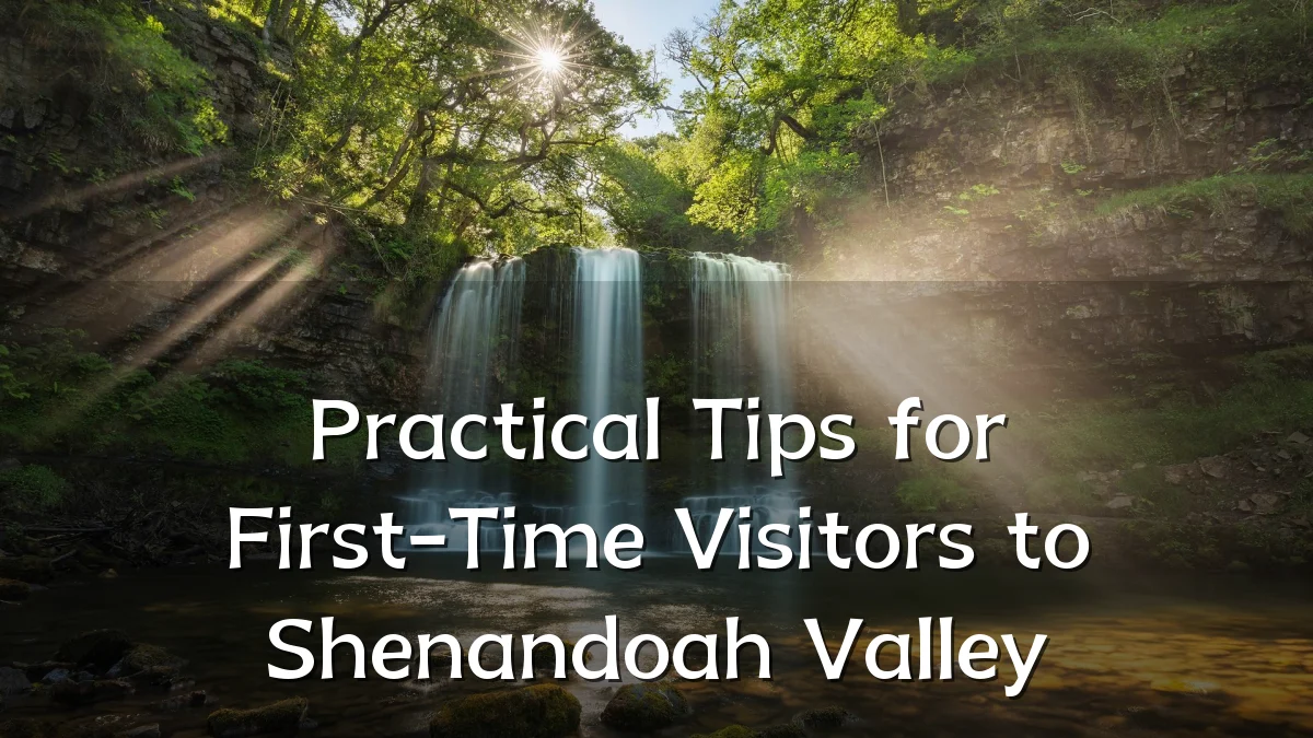 Practical Tips for First-Time Visitors to Shenandoah Valley