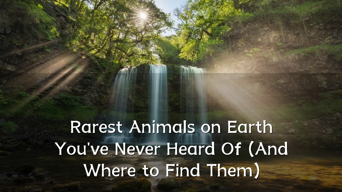 Rarest Animals on Earth You've Never Heard Of (And Where to Find Them)