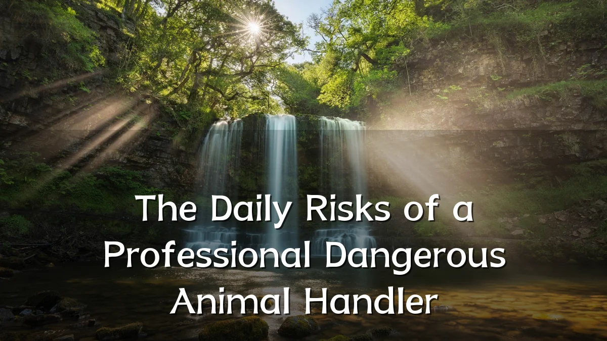 The Daily Risks of a Professional Dangerous Animal Handler
