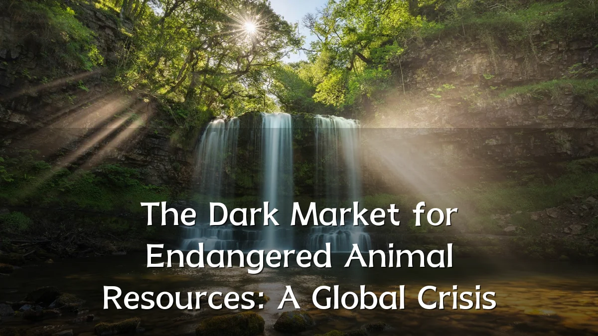 The Dark Market for Endangered Animal Resources: A Global Crisis