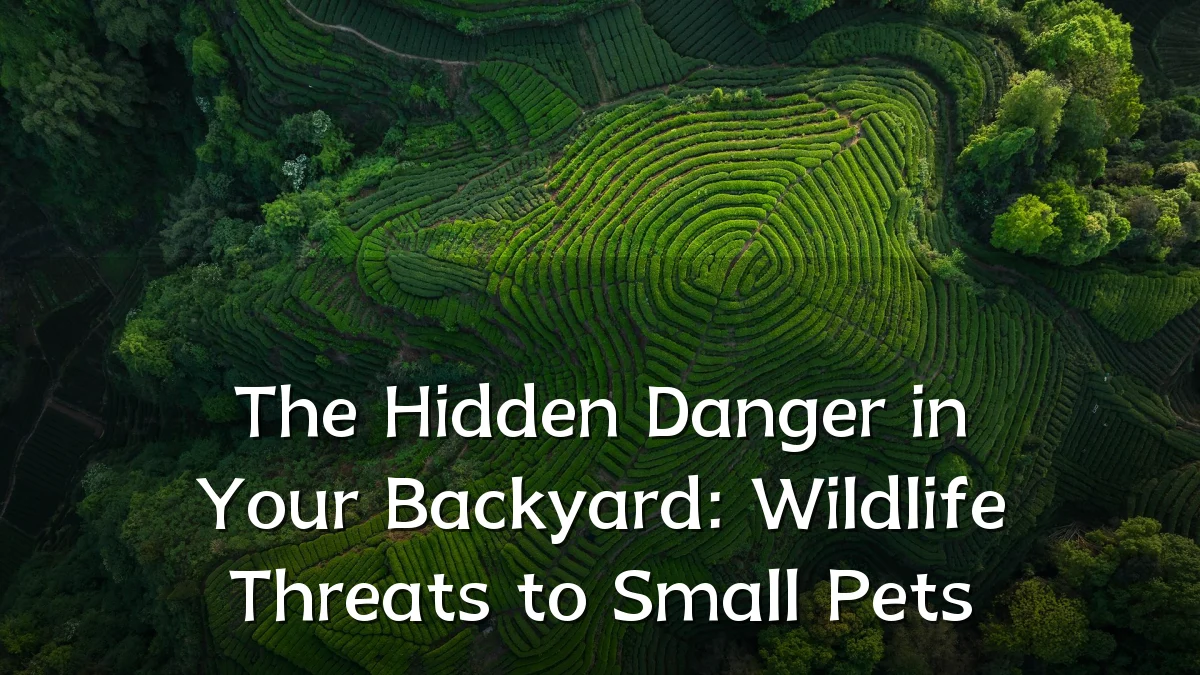 The Hidden Danger in Your Backyard: Wildlife Threats to Small Pets
