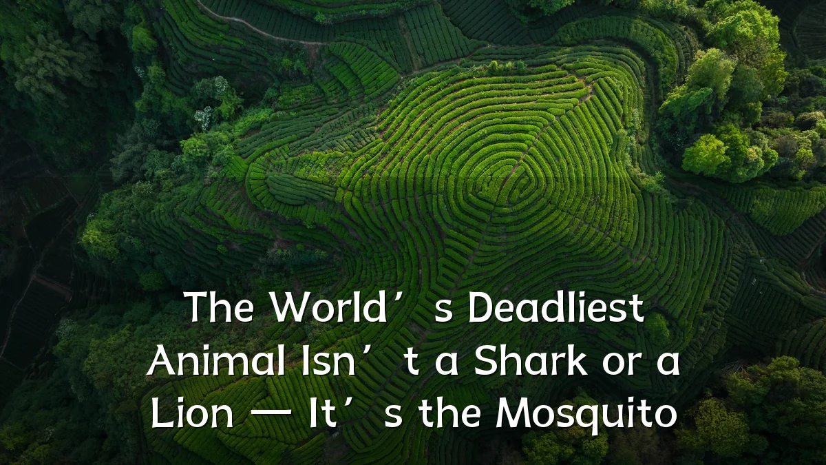 The World’s Deadliest Animal Isn’t a Shark or a Lion — It’s the Mosquito