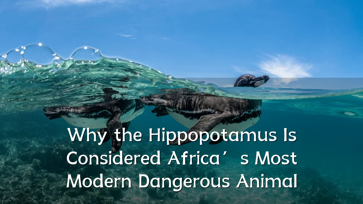 Why the Hippopotamus Is Considered Africa’s Most Modern Dangerous Animal