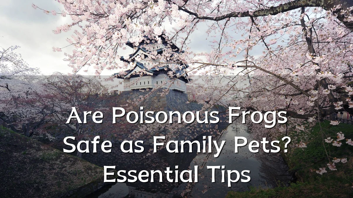 Are Poisonous Frogs Safe as Family Pets? Essential Tips