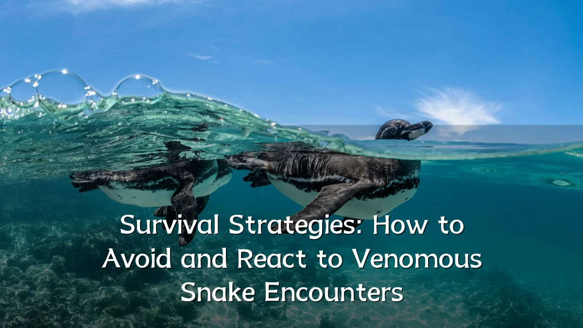 Survival Strategies: How to Avoid and React to Venomous Snake Encounters
