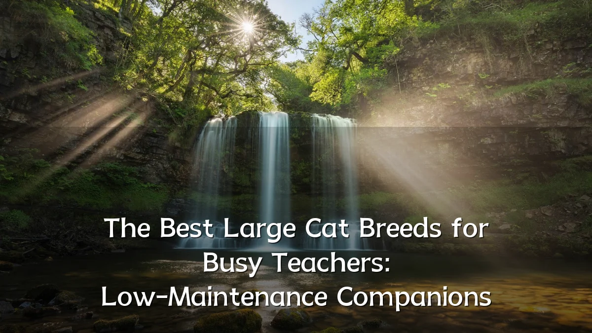 The Best Large Cat Breeds for Busy Teachers: Low-Maintenance Companions