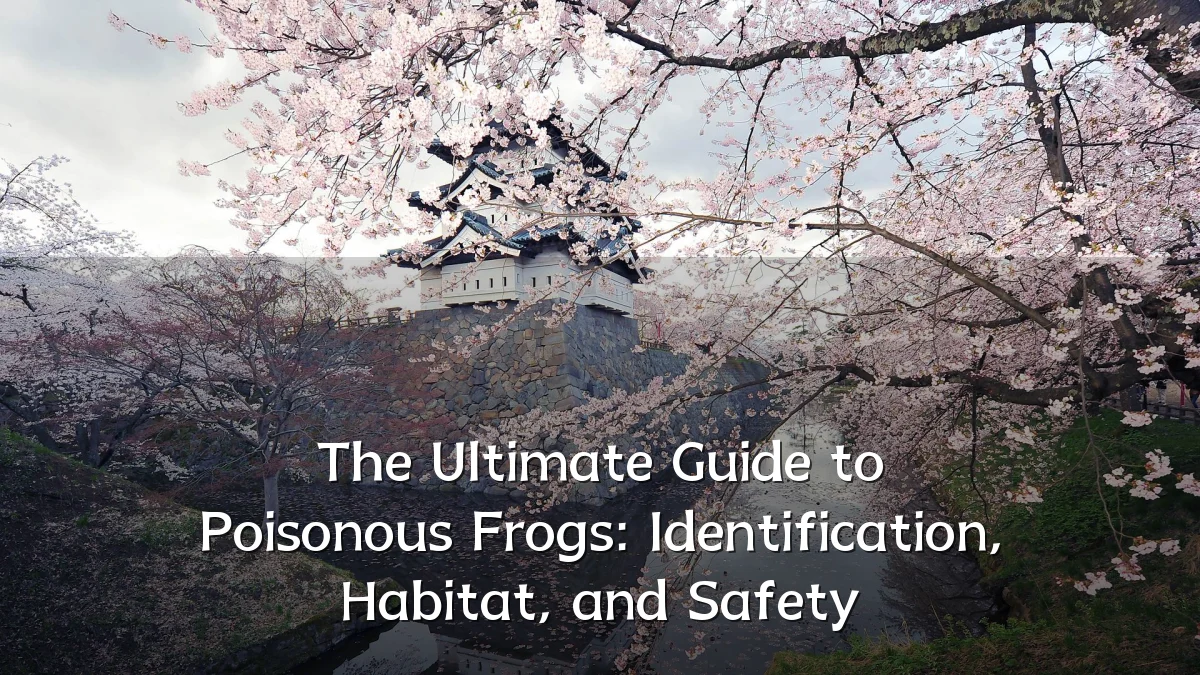 The Ultimate Guide to Poisonous Frogs: Identification, Habitat, and Safety