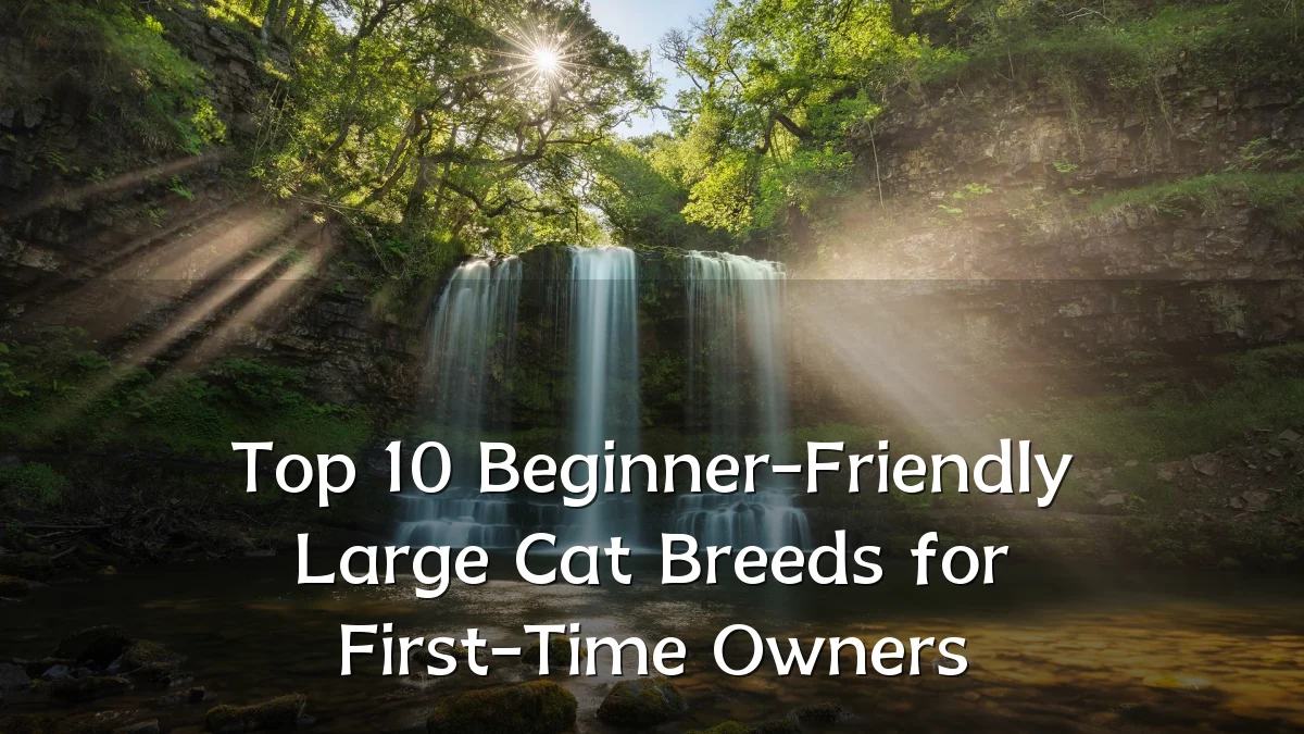 Top 10 Beginner-Friendly Large Cat Breeds for First-Time Owners