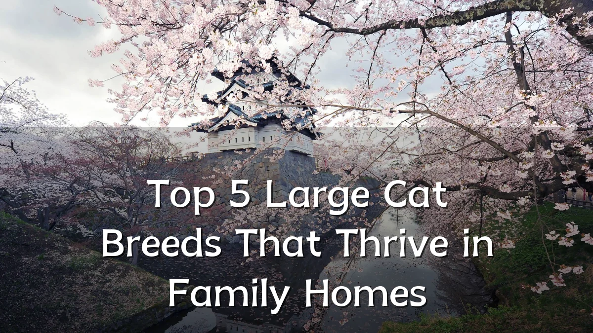 Top 5 Large Cat Breeds That Thrive in Family Homes