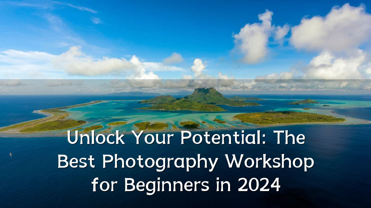 Unlock Your Potential: The Best Photography Workshop for Beginners in 2024